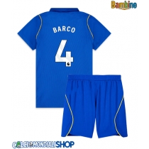 Maglie da calcio Chelsea Valentin Barco #4 Prima Maglia Bambino 2026-27 Manica Corta + Pantaloni corti)